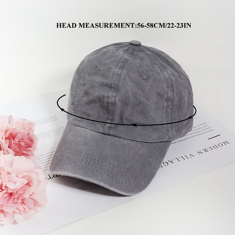 Adjustable Cotton Denim Baseball Cap For Men And Women Solid Color Snapback  Hat For Spring 2023 From Sofuza, $8.41