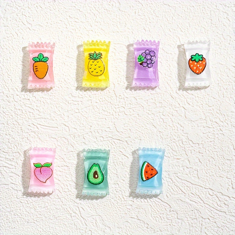 Candy Nail Art Charms For Slime And Nails Cute Fruits And - Temu