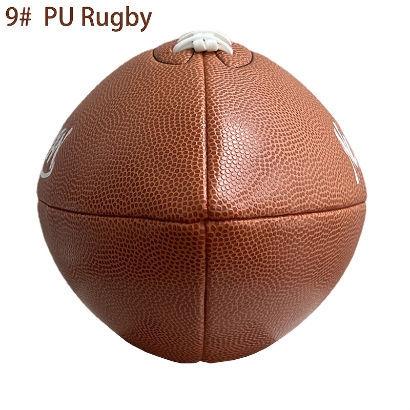 Sizes 9 Pu American Football Ball Standard Rugby Usa American