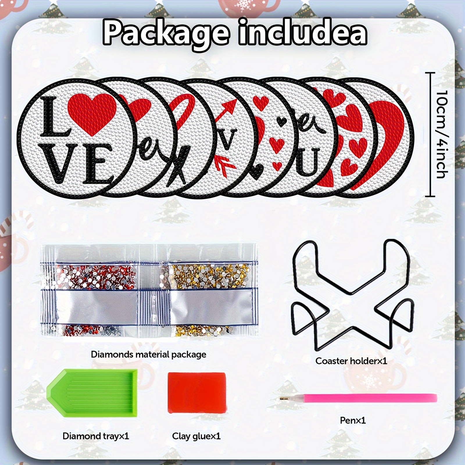 Valentine's Day Diamond Painting Kits 
