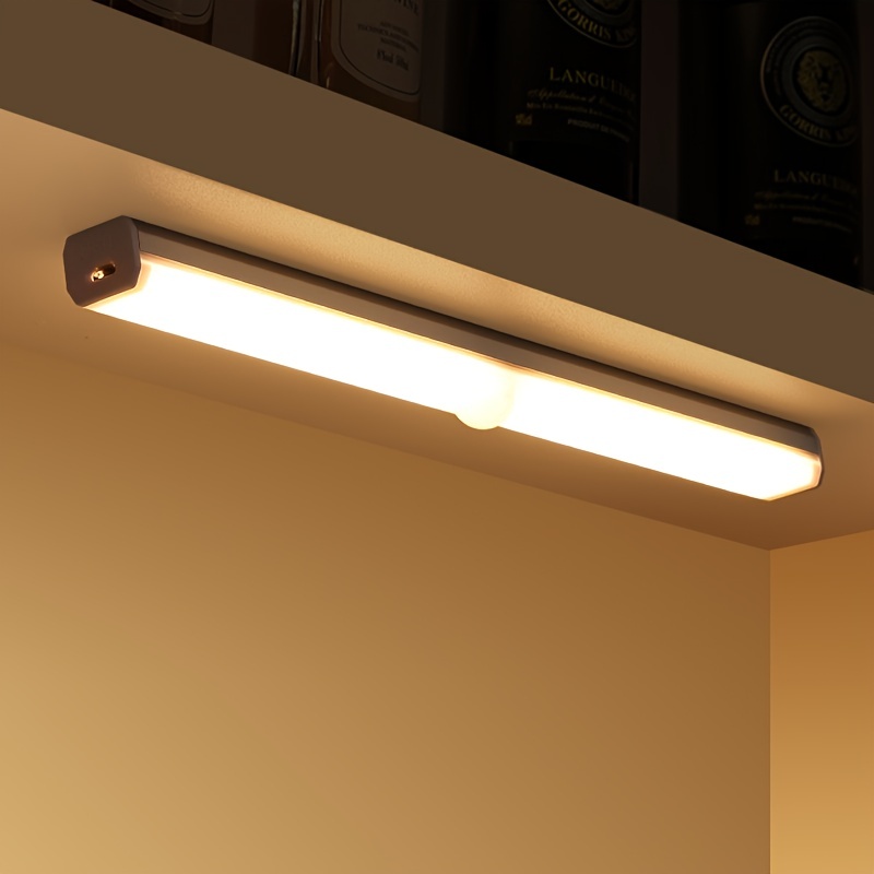 Luz LED inalámbrica para armario, sensor de movimiento, luz LED regulable  para armario, luz regulable para armario con sensor de movimiento para  cocina, dormitorio, armario, escaleras, pasillo (1M) esquí esquí Gafas de