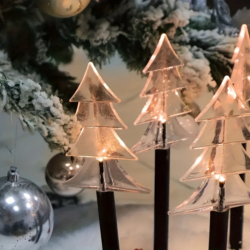 Suhine 6 Pack Christmas LED Elf Costume Accessories Set for Women Christmas Beanie Hat with over Knee Striped Socks and Long Arm Warmer Light up Xm