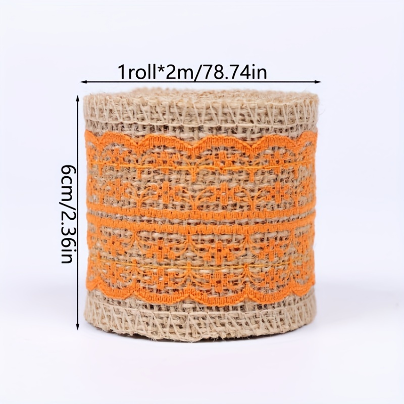 Wide Color Natural Lace Linen Roll Handmade Materials - Temu