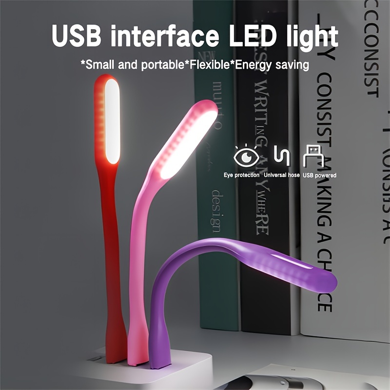 USB Light LED Lamp Light Night Light PC Laptop Car Reading Lamp Flexible  Portabl