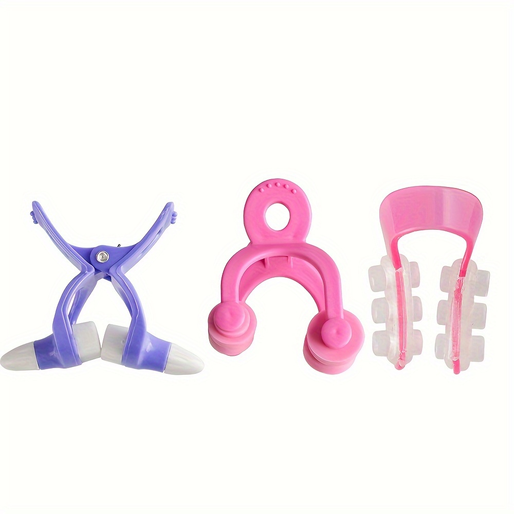 NOGIS 1 Sets Nose Up Lifter Nose Sharper Nose Lifting Shaping Clip Inserts  Lifter Clip Nose Bridge Straightener Beauty Tool 3 Size No Pain