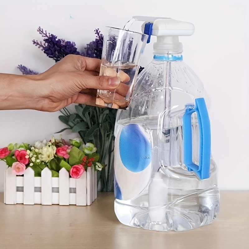 Electric Beverage Dispenser, Automatic Beverage Suction Device For Home,  Office, Outdoor Gathering, Picnic, Suitable For Drinking Water, Milk,  Juice, Beer, Lazy Straw With Electric Pump Or Press Tap And Silicone  Suction Nozzle