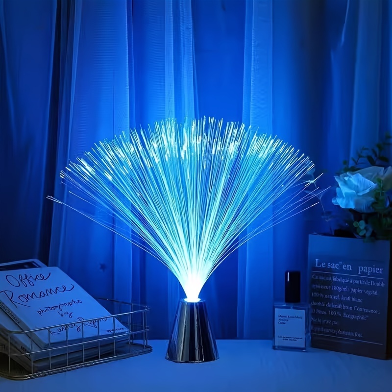 Lampe USB en fibre optique à LED multicolore, ciel étoilé, lumière