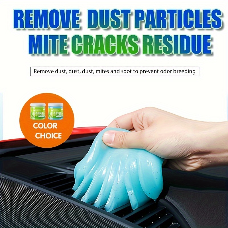 160g Car Cleaning Gel Car Wash Slime For Cleaning Machine Magic Cleaner  Dust Remover Gel Auto Pad Glue Powder Clean Tool