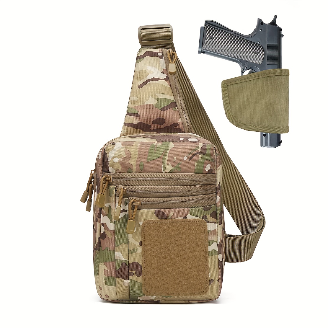 Multifunctional Concealed Carry Bag Shockproof Shoulder - Temu