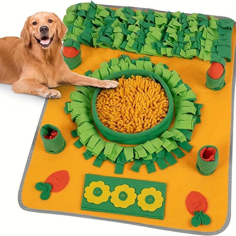 Pet Dog Snuffle Mat Pet Sniffing Training Blanket Detachable