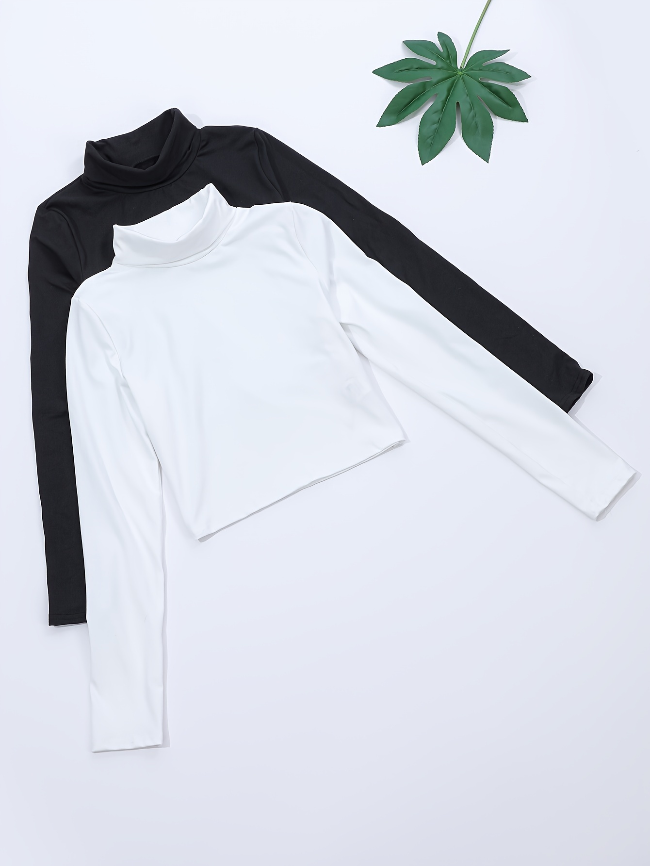 Turtleneck T shirts Casual Long Sleeve Top Spring Fall - Temu