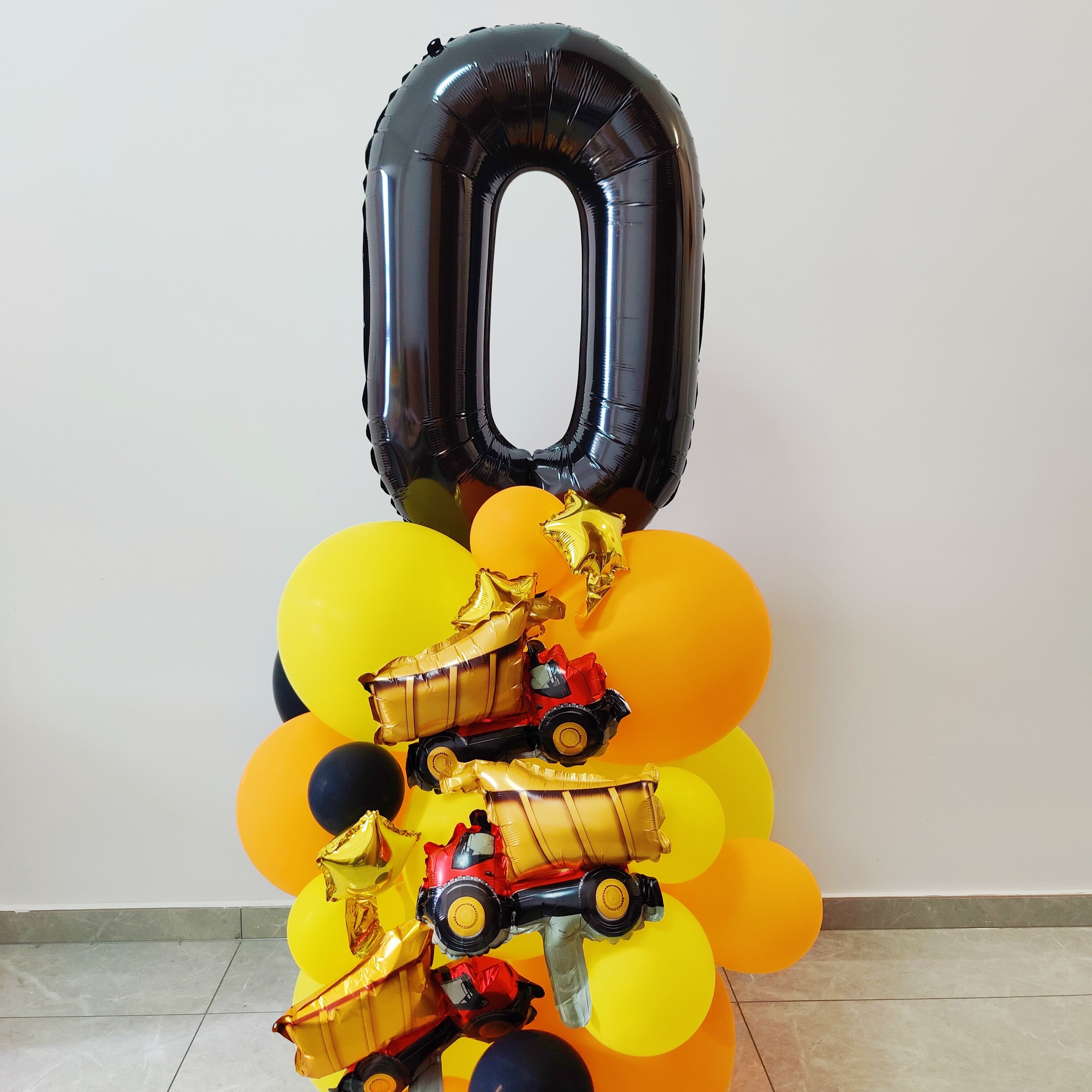 Fête d'anniversaire pour enfants Ballon avec camion de - Temu Canada