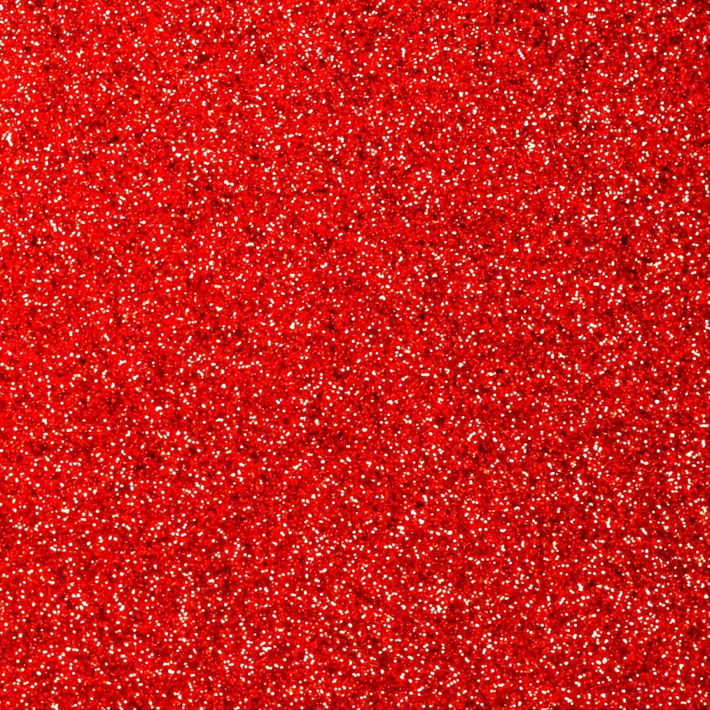 Crafts Glitter Cardstock Paper,No-Shed Shimmer Glitter Paper,Crafting  Glitter Paper Pad 12 Inch By 12 Inch 10 Sheets,250GSM, Red