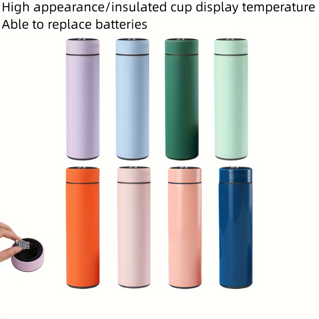 Gradient Color Vacuum Flask 304 Stainless Steel Insulated - Temu