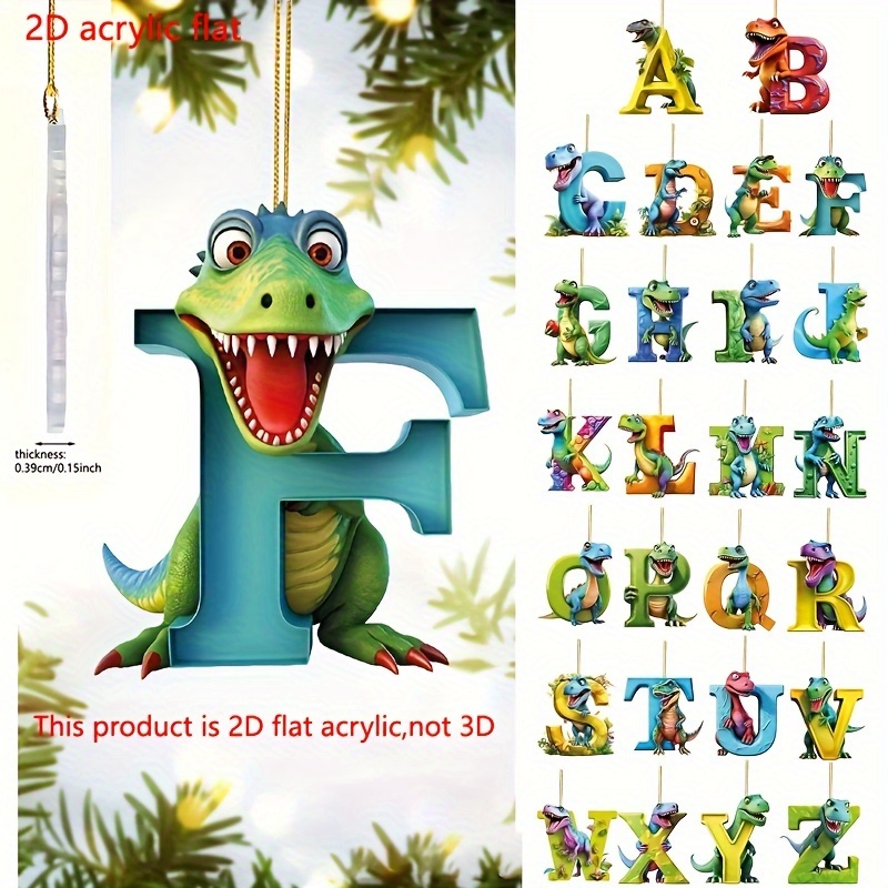 1 Stück Weihnachten Niedliche Dinosaurier Ornamente Cartoon - Temu Germany