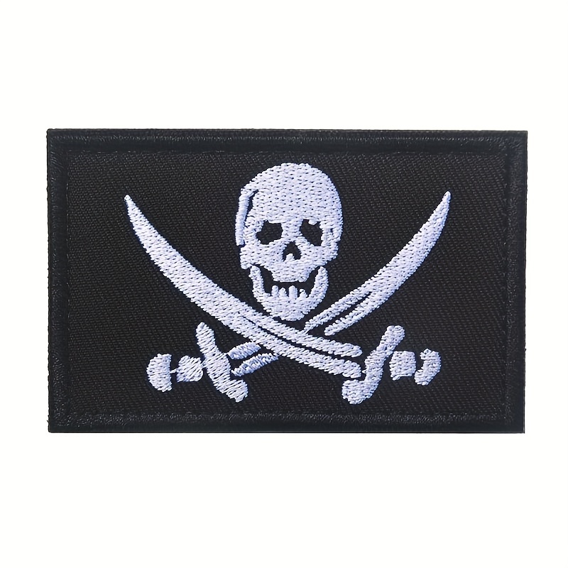 Pirate Military Morale Patch - Halloween & Of The Dead Decor