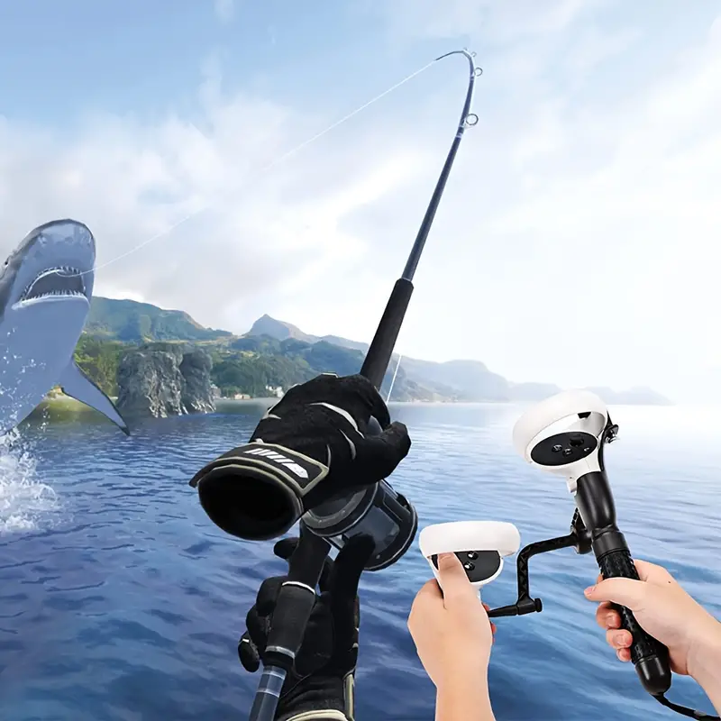Interesting Vr Real Fishing Reel Adapter Oculus Quest 2 - Temu Canada