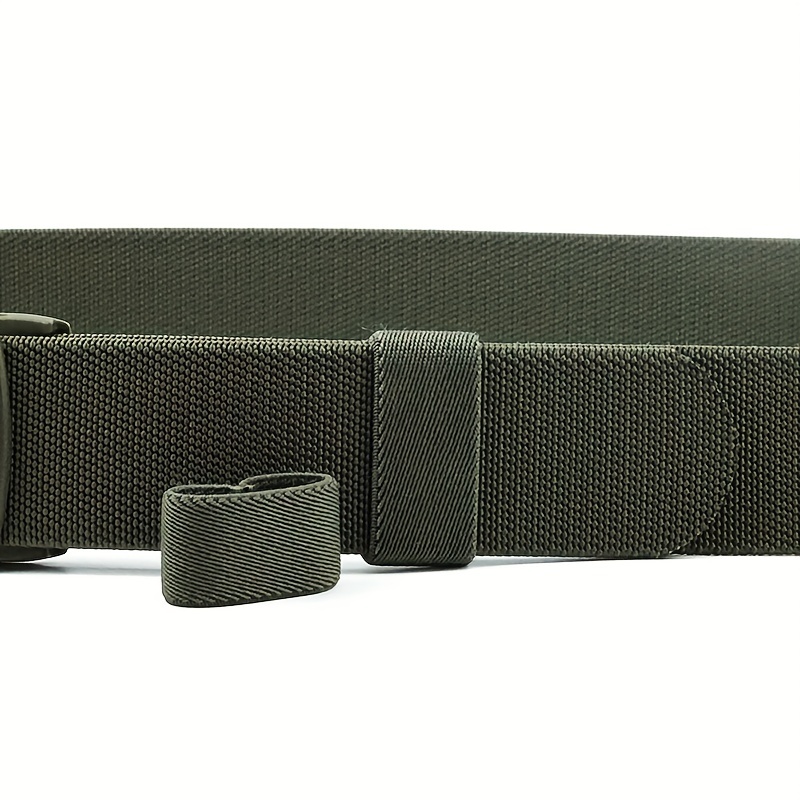 Multicolor Twill Elastic Fixed Trouser Belt for Outdoor Backpack Strap