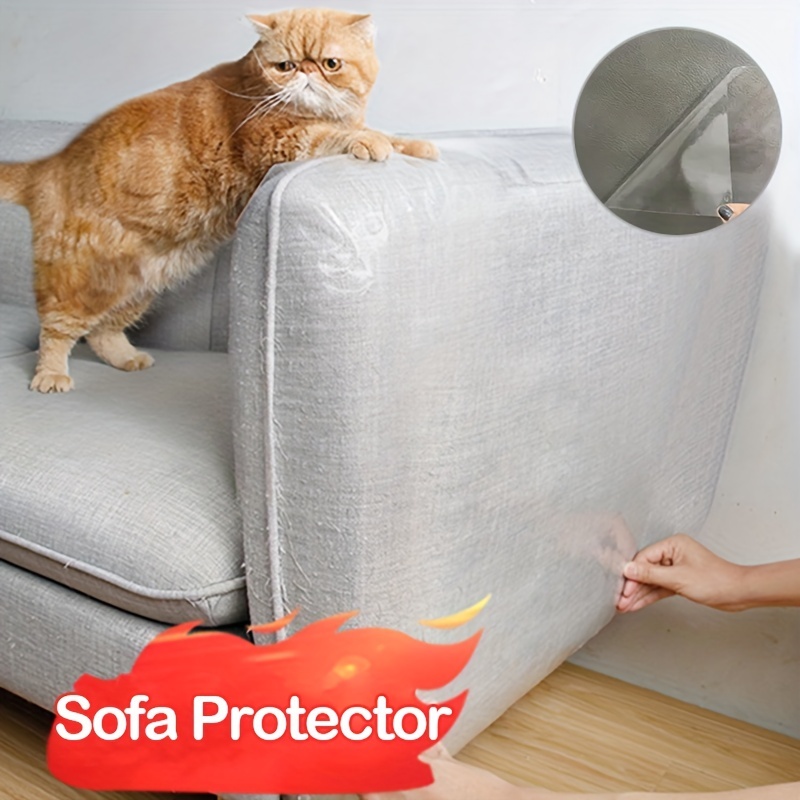 Clear Pet Furniture Protector Sticker Cat Furniture - Temu