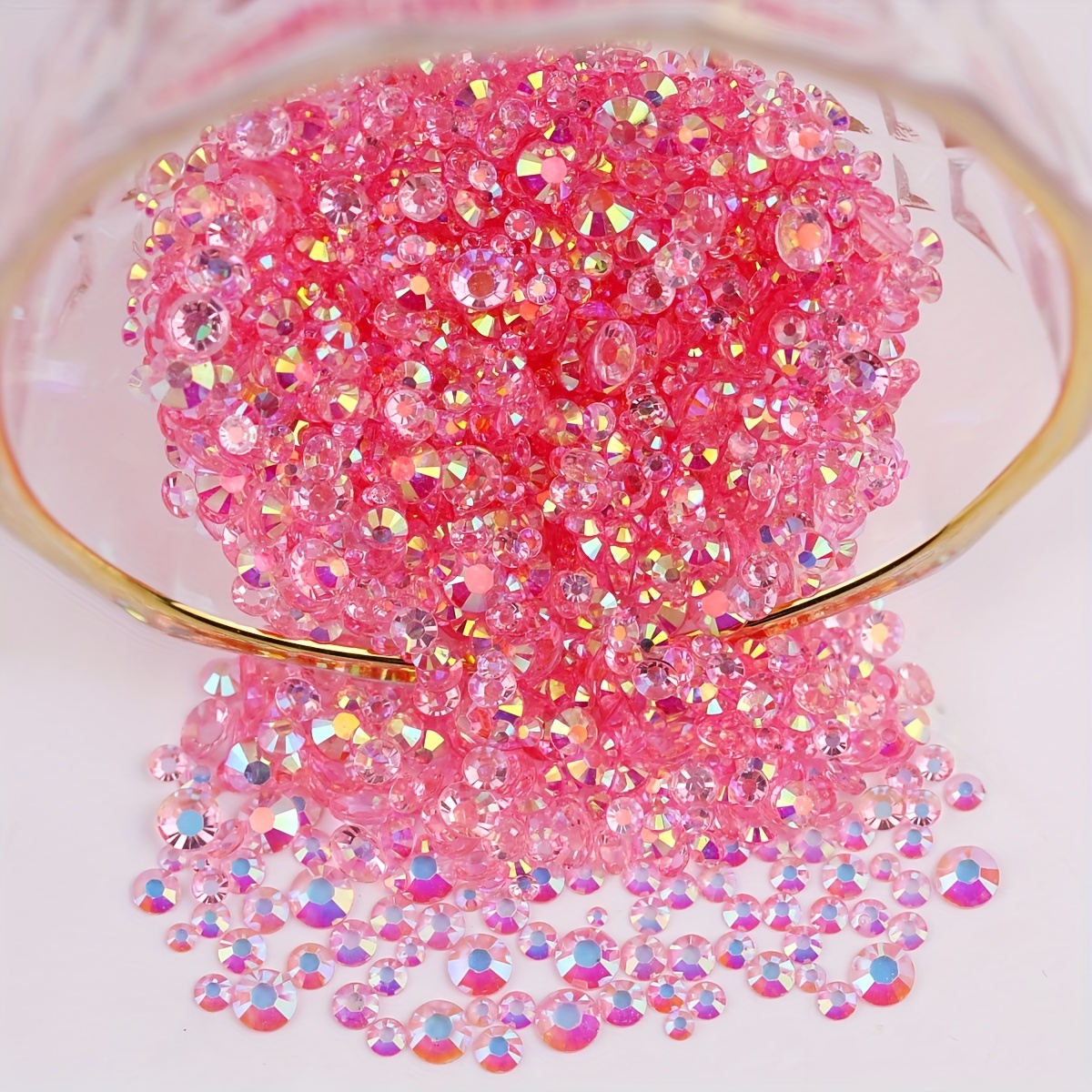 Multi Size Flatback Rhinestones shiny Resin Jelly - Temu