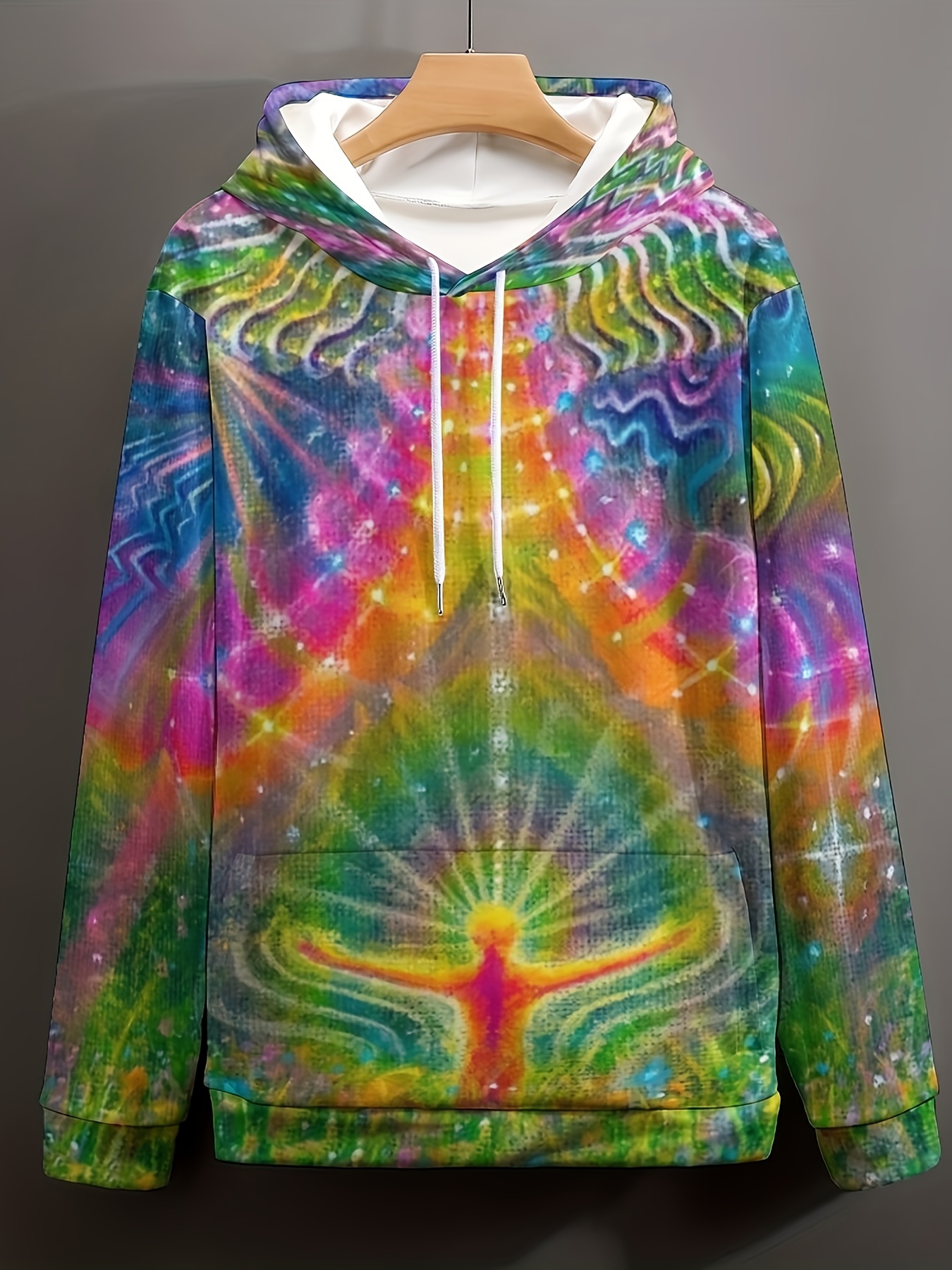 Mens designer discount tie dye hoodie