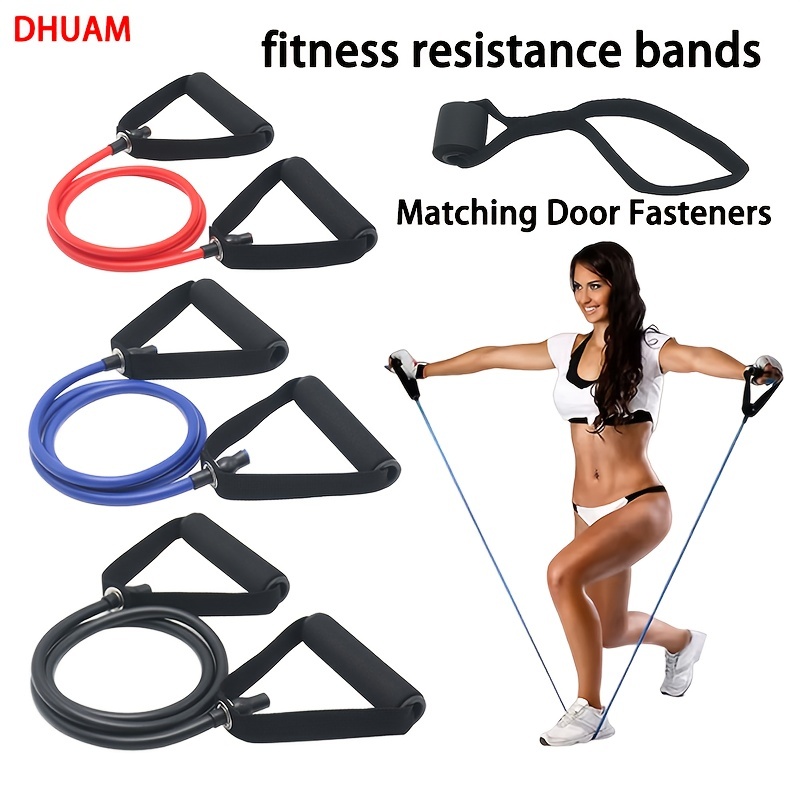 Resistance Bands Exercise Bands Elastic Workout Band Women - Temu Canada