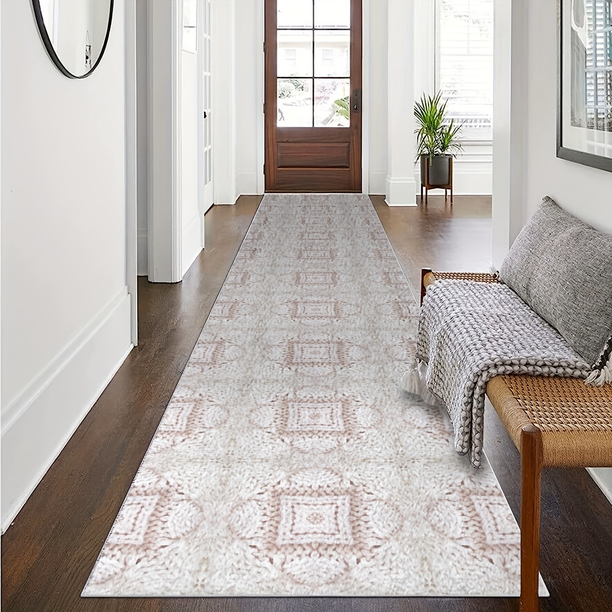 Soft Non slip Long Bath Rug Hallway Rug Runner Bathroom Mat - Temu