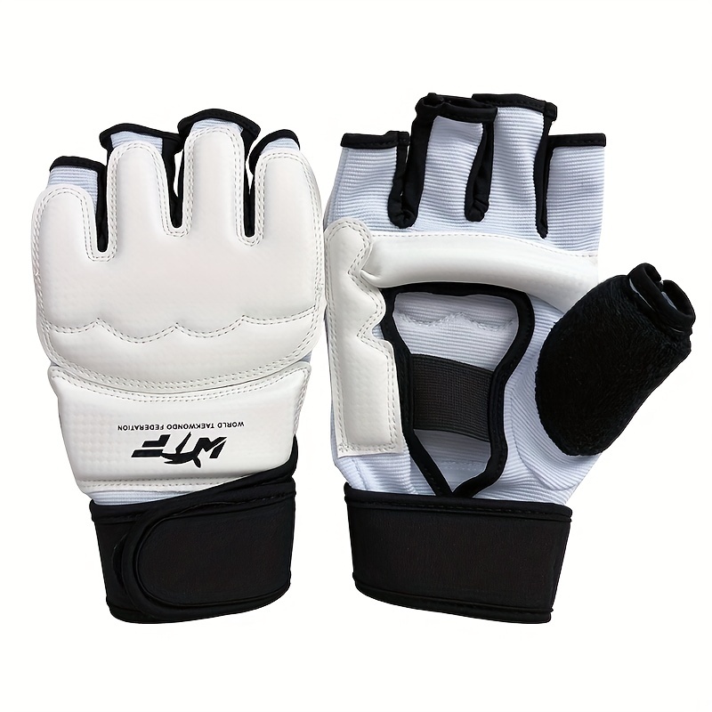 Taekwondo Karate Gloves Foot Protector Set Practical - Temu