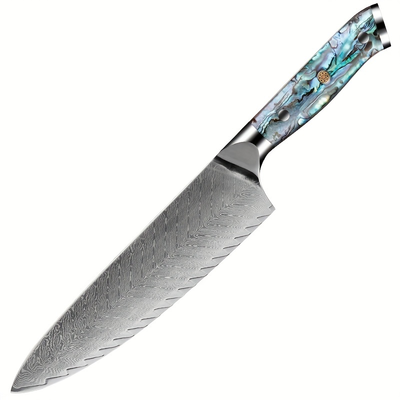 67 layer Damascus Steel Knife Chef Knife Vg10 Abalone Shell - Temu