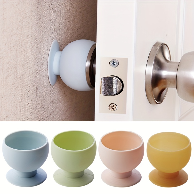 4PCS Round Door Handle Covers - Anti-Scald Door Knob Cushion Cover - Door  Handle Protector for Summer and Winter