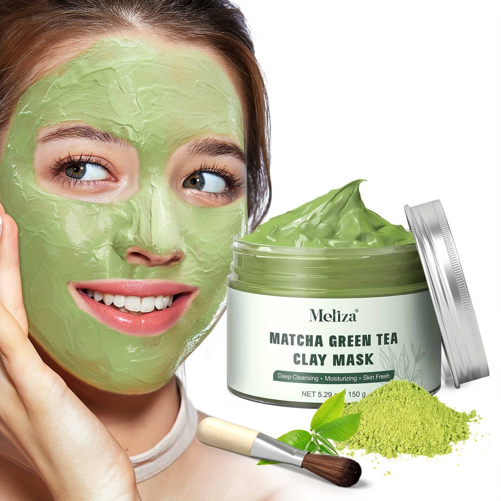 Green tea clay mask -  España