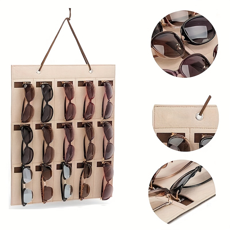 1 Stück Holzmaserung Brillen Aufbewahrungsbox 8 Gitter - Temu Switzerland