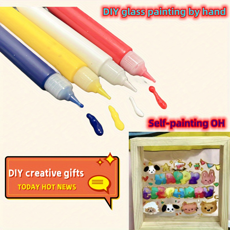 1 Pack (10pcs Different Colors Glitter Glue Sticks) - Non-Toxic Washable  Glitter Glue Sticks Set, DIY Art & Craft Glitter Pens, Glitter Glue Gel  Pens