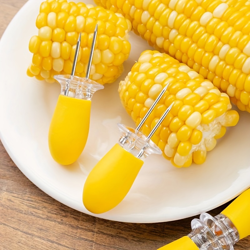 Stainless Steel Corn on Cob Skewers, Corn on Cob Holders, Corn on Cob  Picks, Ear of Corn, Corn Holders,corn Spear,picnic Accessory,bbq Party 