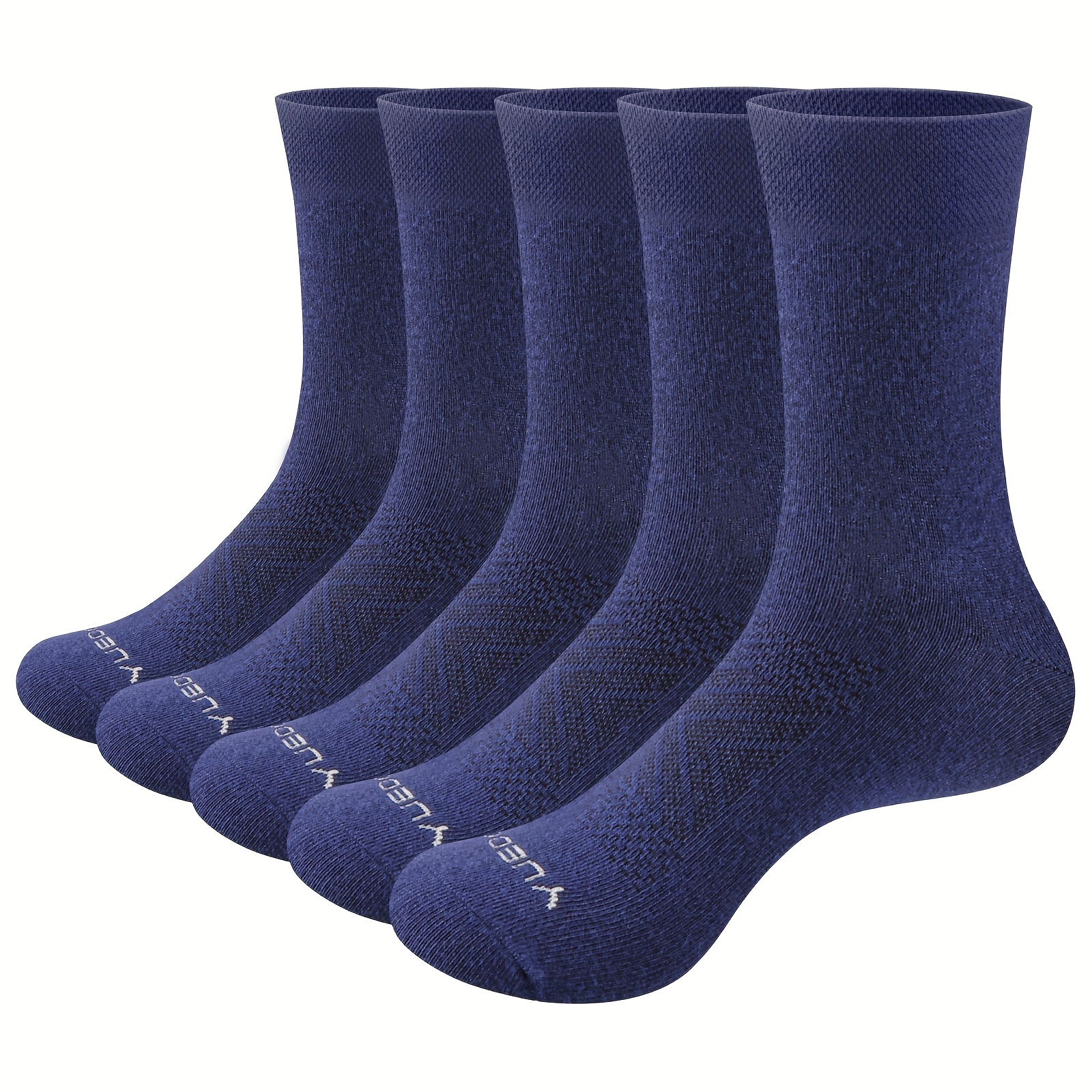 Hanes Women's Cozy Crew Socks, 6-Pairs Or/Pur/Blue Stripes/Solid