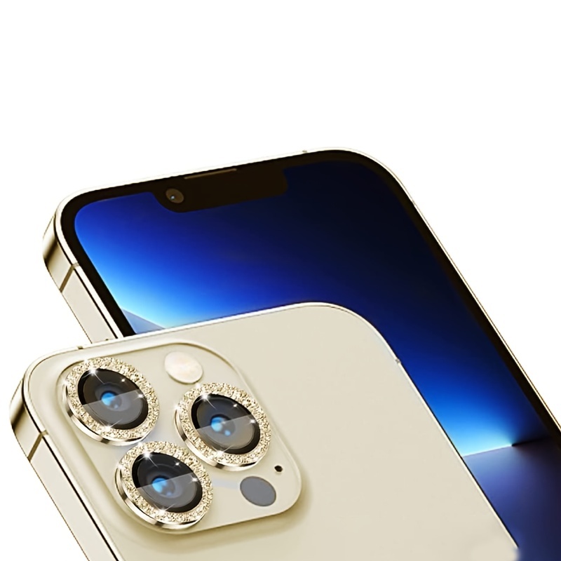 Tapa Cristal Trasera iPhone 13 Pro - Oro