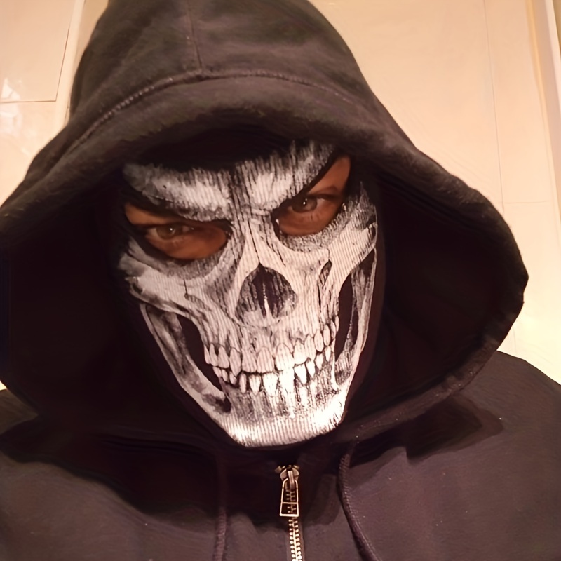 Scary Skull Balaclava Mask for Halloween Cosplay