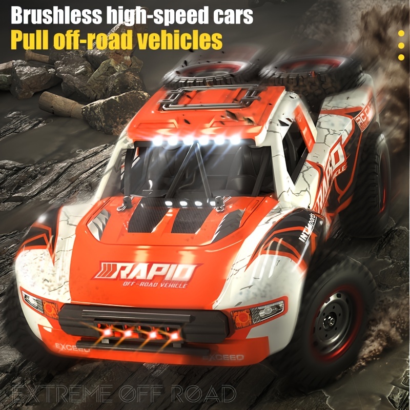 Brushless Rc Car 1/14 Desert Pull 4x4 Off-road Truck High Speed Car Rc Drift  Car Remote Control Toys - Temu