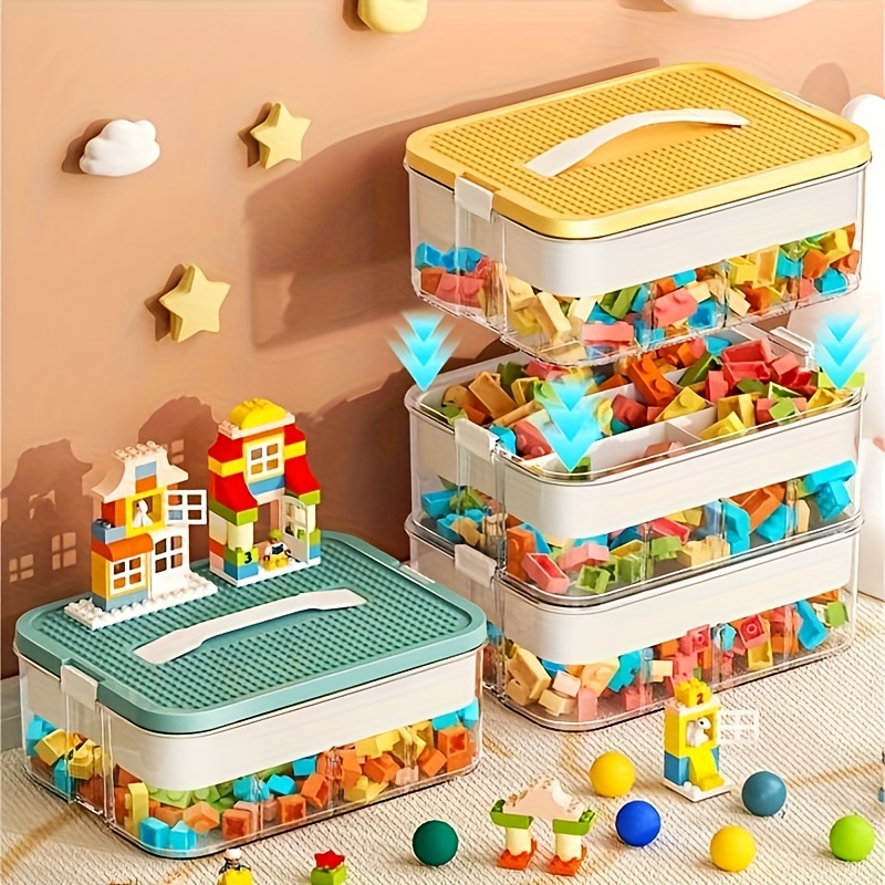 Boîte de tri Lego Classic - Boîte de Opbergbox - Boîte de tri - avec  compartiments 