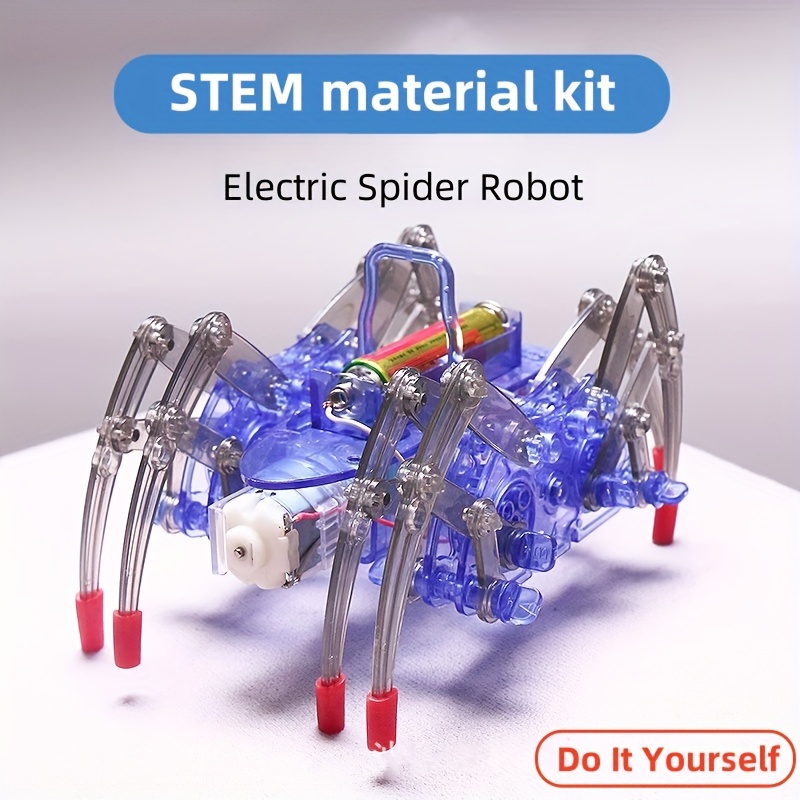 Kits STEM de energía solar y motor eléctrico 4 en 1, proyectos de  experimentos científicos para niños principiantes, kit de juguetes de  montaje