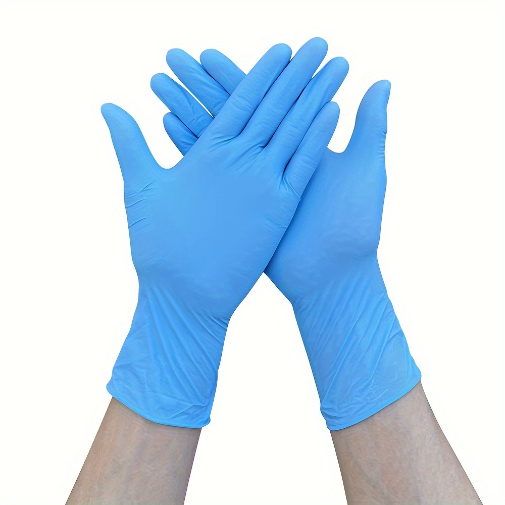 Lot de 300 gants jetables en plastique transparent, gants de préparation  des aliments, gants de travail jetables en polyéthylène pour la cuisine, le