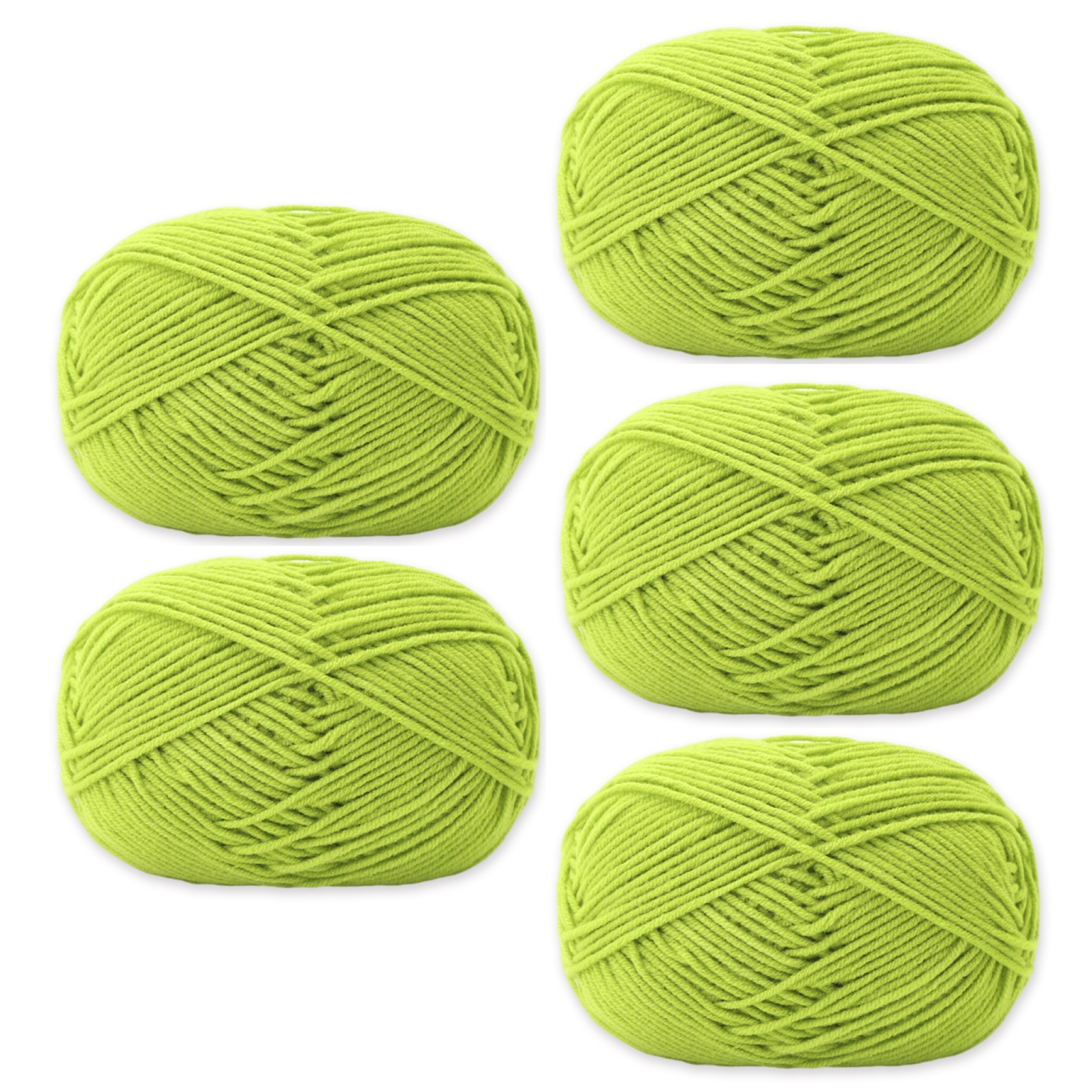 4 PCS 200g Acrylic Yarn for Crocheting,Soft Crochet Yarn for Knitting and  Crafts,4 ply Warm Yarn for DIY Hats Scarves Shoes Dolls Small Ornaments