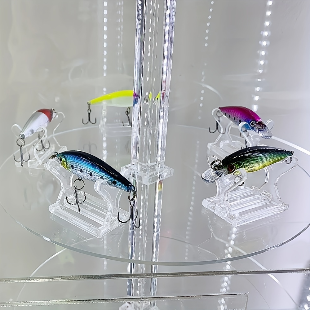 Fishing Lure Showing Stand Fishing Tackle Shops Display Bait Fishing  Decoration Store Acrylic Accessories Lure Display