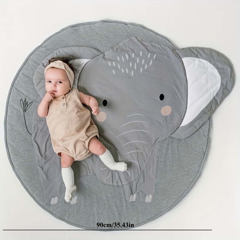 Cute Animal Crawling Blanket for Kids Room Decor