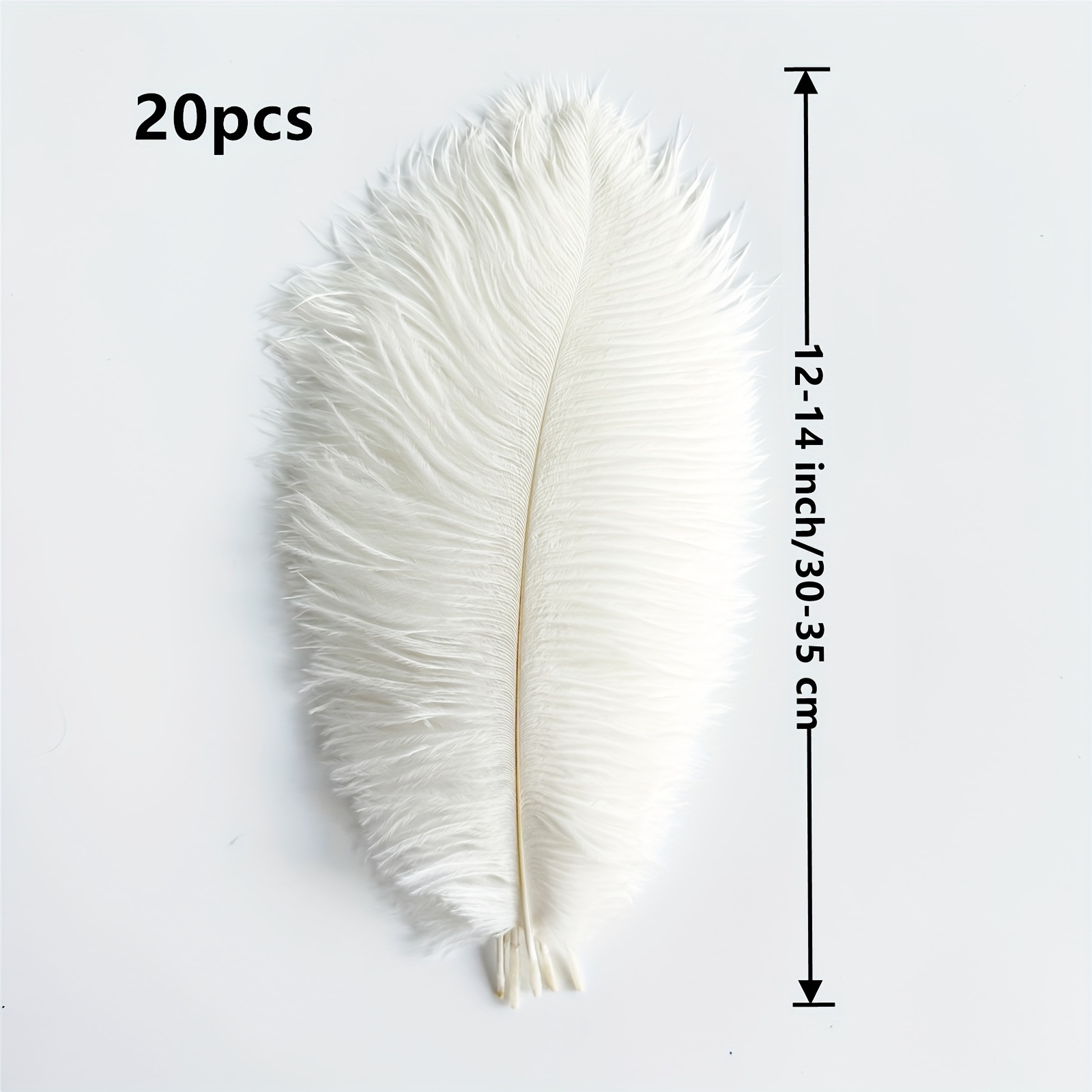 Natural Peacock Feathers 30-35 Inches Long (20 Pcs per Bundle)