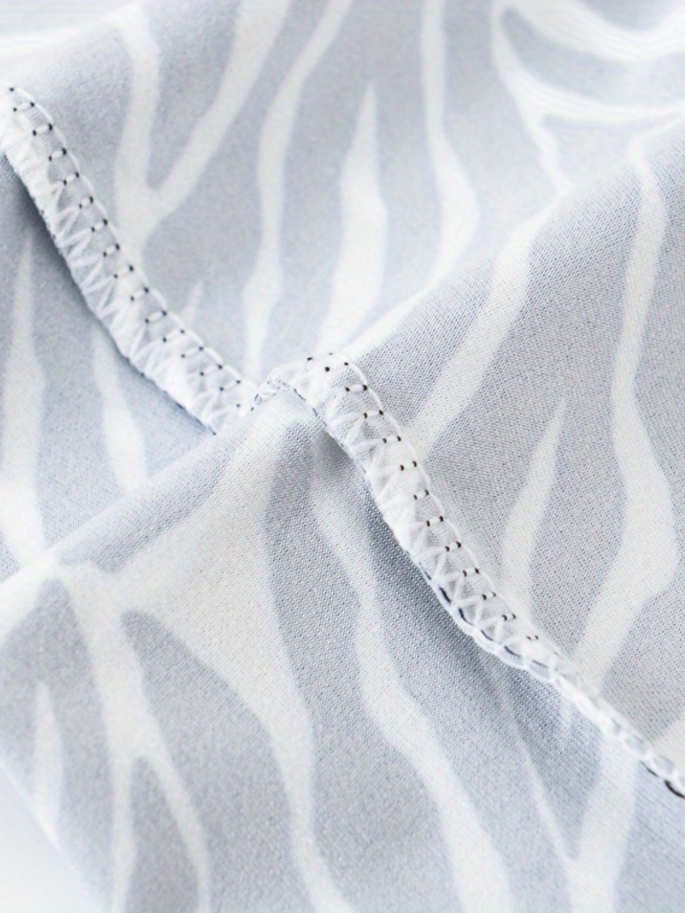 Super Slim-fit Pants - Natural white/zebra print - Kids