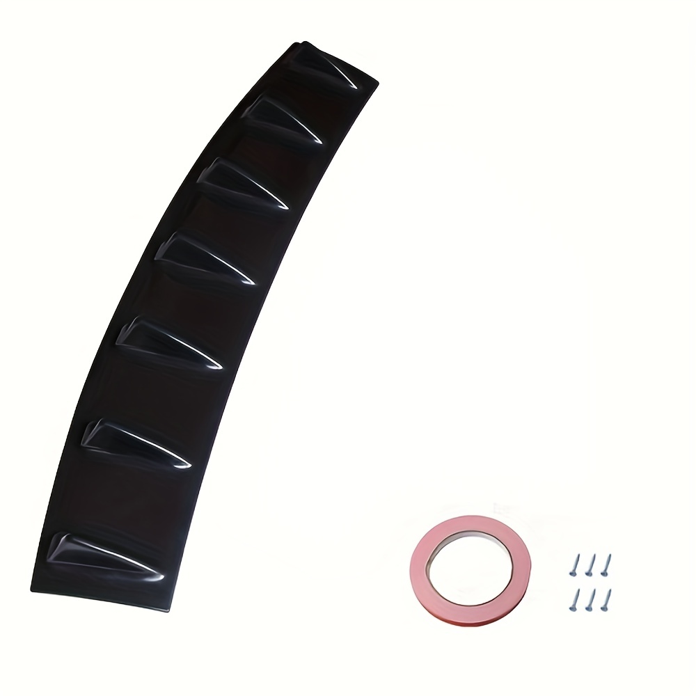 Universal ABS Rear Bumper Lip Spoiler Diffuser Shark Style