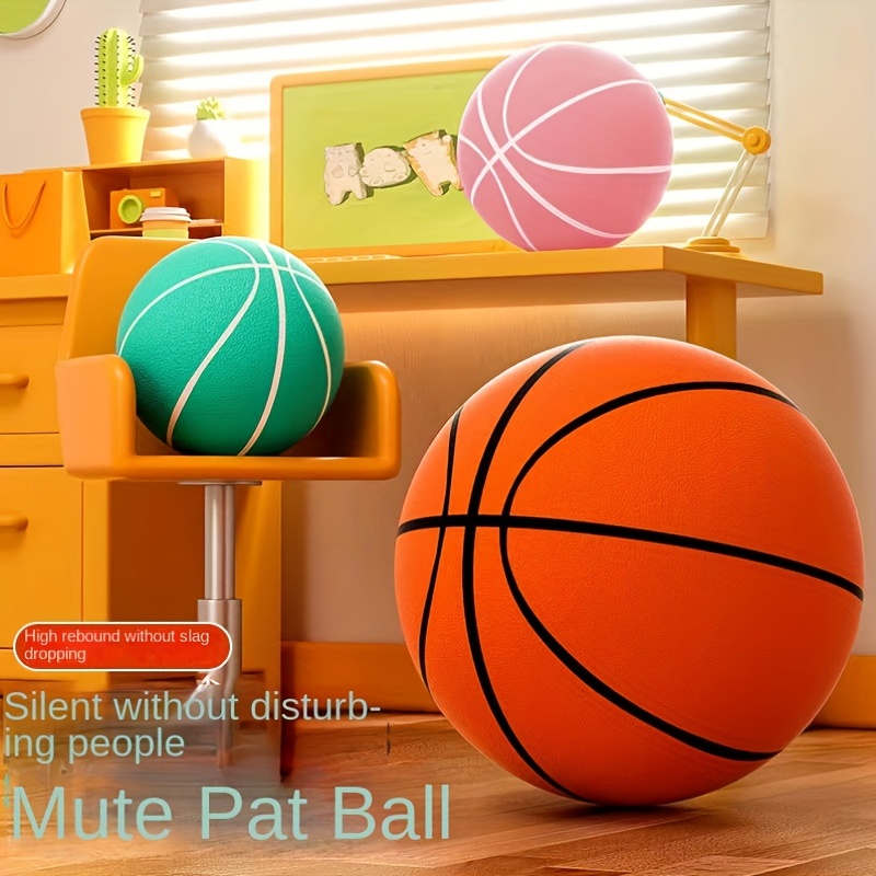 Le basket-ball silencieux - Matériau de qualité supérieure, ballon en mousse  silencieux et souple, aide à l'entraînement et au jeu