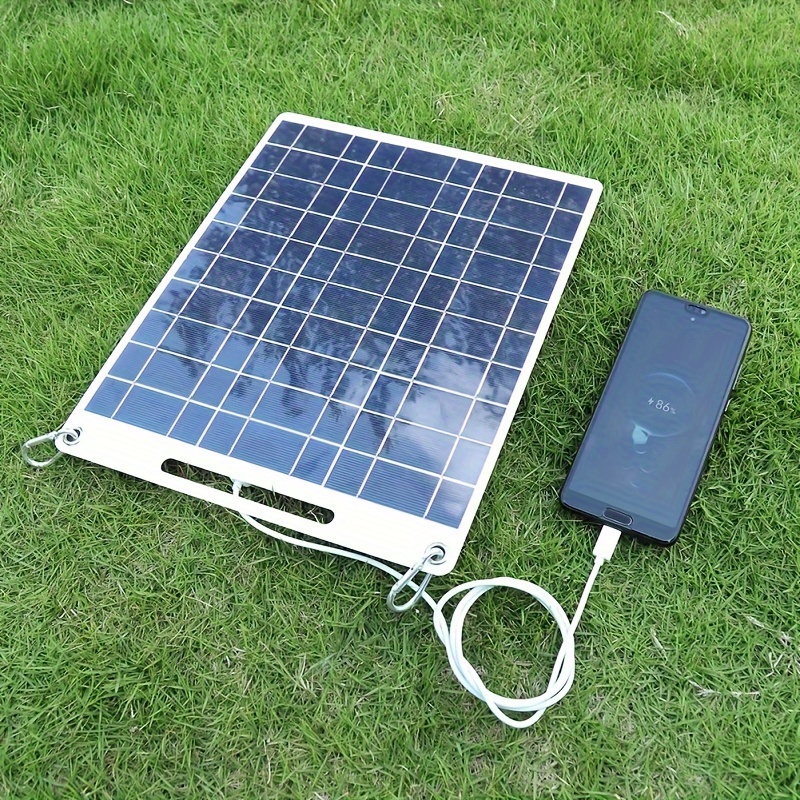 Cargador Solar Banco De Energía Solar Resistente Al Agua