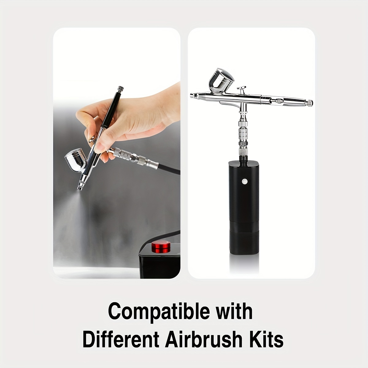 New Airbrush Air Hose Tool - Adaptor Fitting Coupling Kit - Temu